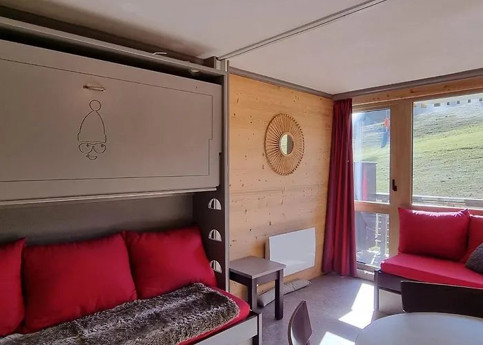 Cosy Avec Acces Direct Pistes, Vue Piste, Animaux Admis - Fr-1-181-2563 Lejlighed *