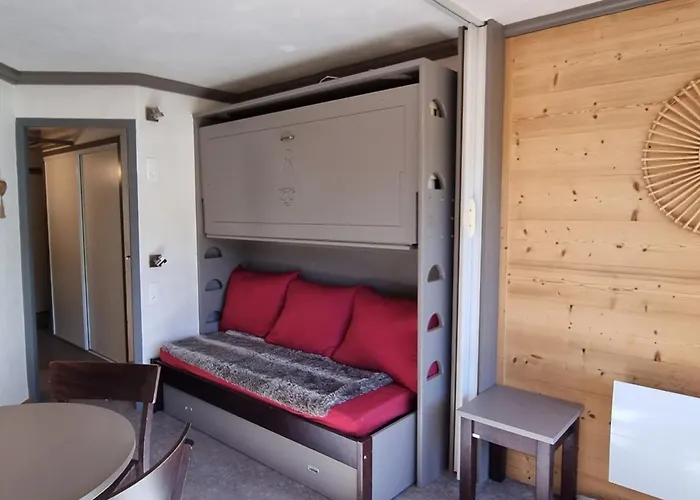 Cosy Avec Acces Direct Pistes, Vue Piste, Animaux Admis - Fr-1-181-2563 Lejlighed La Plagne