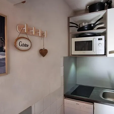 Cosy Avec Acces Direct Pistes, Vue Piste, Animaux Admis - Fr-1-181-2563 דירה